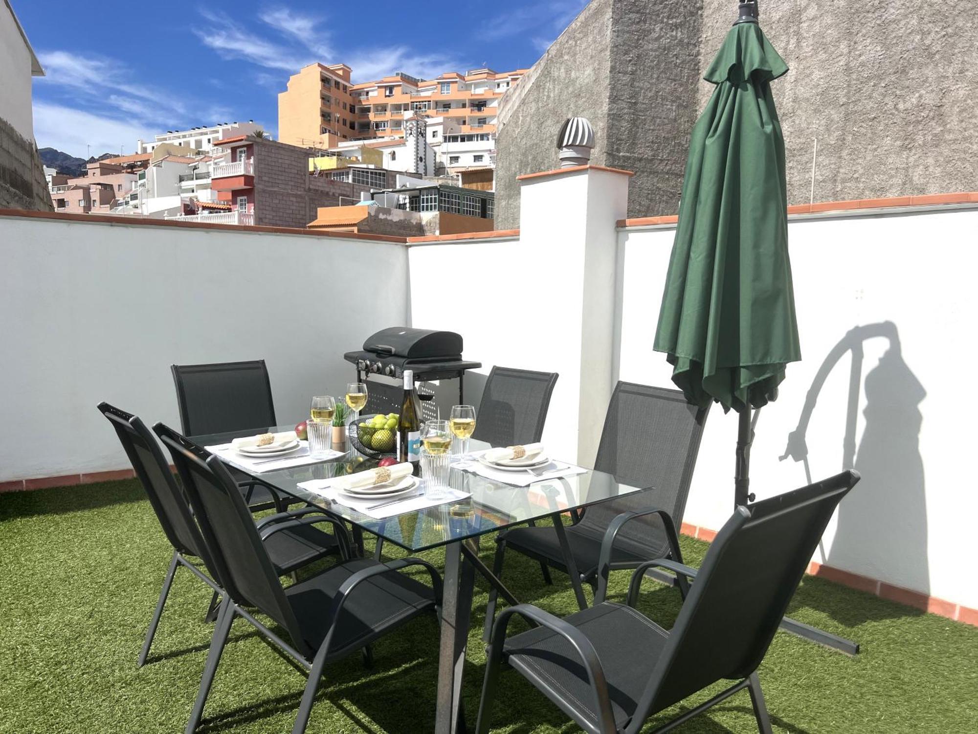 Paulmarie Apartment Atlantic View In Los Gigantes Puerto de Santiago  Luaran gambar
